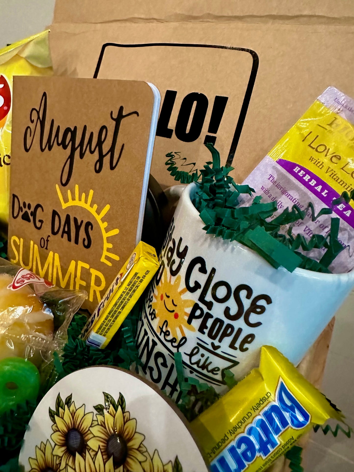 Gift Box-  Senior Monthly Program-  Dog Days Of Summer-  August