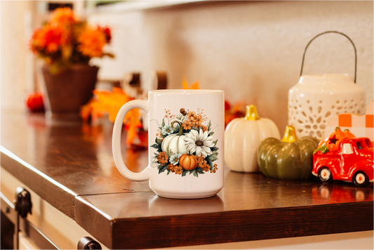 Coffee Mug-  Holiday/Events-  Fall-  Pumpkins 1