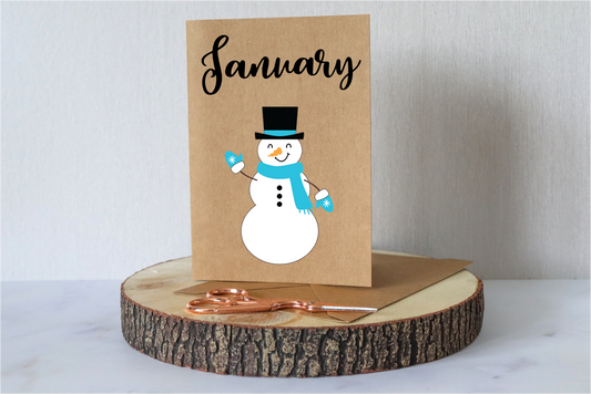 Journals/Notepads-  Monthly Journals-  January