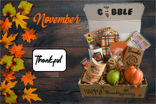 Gift Box-  Senior Monthly Program-  Thankful-  November