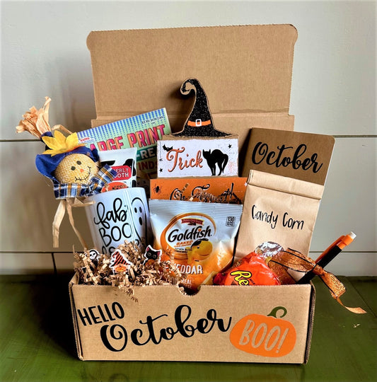 Gift Box-  Senior Monthly Program-  BOO!-  October